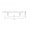 MANILLON DOBLE 19x200x350 INOX 304 3115