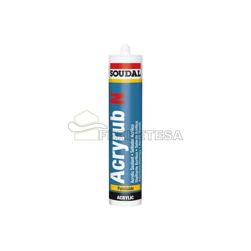 MASILLA ACRYRUB 24 310ml BLANCA