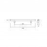 MANILLON DOBLE 30x800/1000 INOX 304 3112