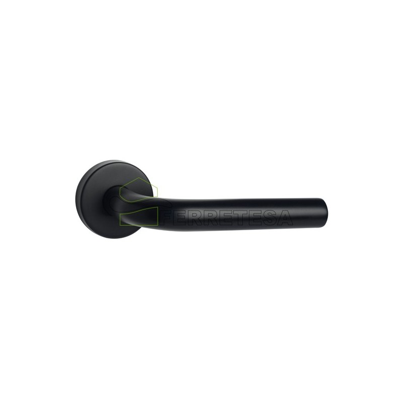 MANIVELA C/R Ø50 L CURVA INOX NEGRO 5214