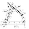 COMPAS PARA CAMA CANAPE 710x115 NE