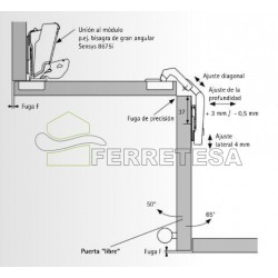 BISAGRA RINCONERA INTERMAT 9930 TH52