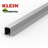 CONJUNTO DE CARRILES LITE FOLD 100 TOP, SUPERIOR+INFERIOR ALUMINIO SILVER 3Mt.