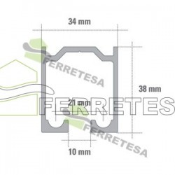 SISTEMA TWIN OPUESTO MD MADERA