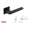 MANIVELA R/CUAD NEGRO 30975SQ-153 TUPAI