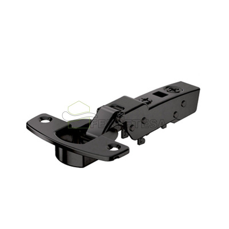 BISAGRA Ø35mm.SENSYS 8631i ½CODO 95º PUERTA HASTA 32mm TH52 NEGRA