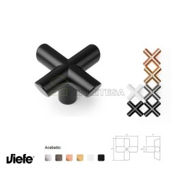 POMO EQUIS 40x40mm NEGRO...