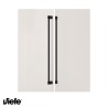 MANILLON CASEY BIG BBS 0703 NEGRO MATE 768mm VIEFE