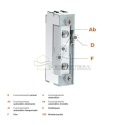 ABREPUERTAS ELECTRICO 99-2 AbDF 10-24v