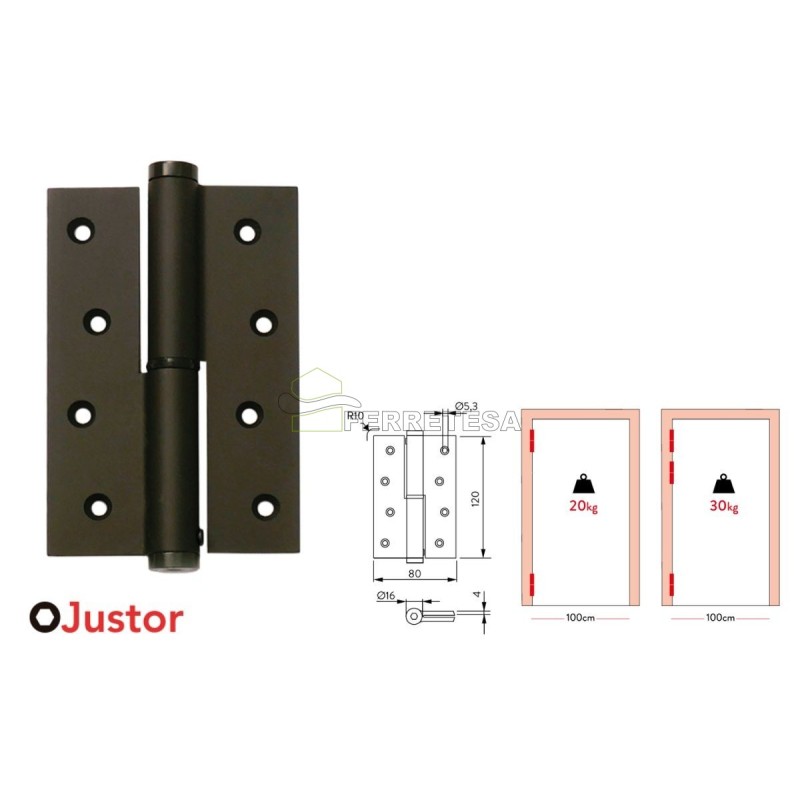PERNIO MUELLE 57 NEGRO JUSTOR
