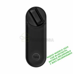 LINUS SMART LOCK L2 CON WIFI Y BLUETOOTH, NEGRO MATE