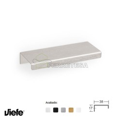 TIRADOR WAY 100mm INOX LOOK