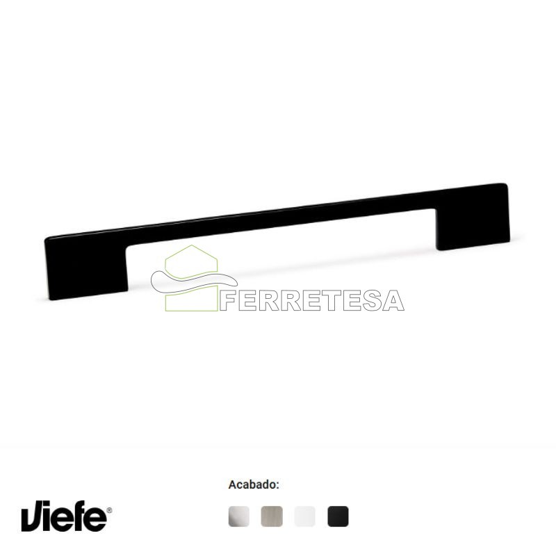 TIRADOR ARMARIO DINO 0053 160/192 NEGRO MATE