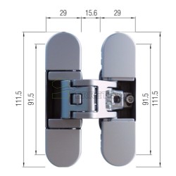 BISAGRA OCULTA K6700