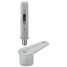 BISAGRA PIVOTANTE PLASTICO BLANCO