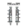 PAR COLGADORES  MODULO COCINA OCULTO 4 PATILLAS, CON CHAPA