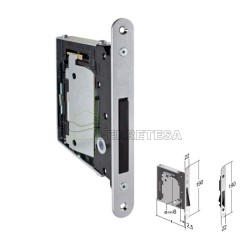 PICAPORTE MAGNETIKA NO-HA MINI INVISIBLE C/CONDENA NM 937 S0/SC