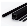 CARRIL SUPERIOR+INFERIOR ROLLGLASS+ 100Kg 3m.NEGRO