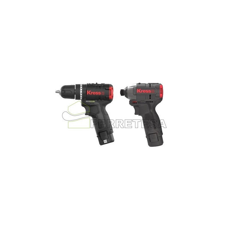 COMBO TALADRO PERC+ATOR. IMPACTO 12V2BAT