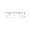 MANILLON DOBLE 30x800/1000 INOX 304 3112