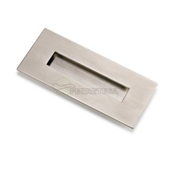 CAZOLETA 3790 RECTANGULAR 155x73 NIQUEL