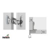 CAZOLETA 35mm PARA BISAGRA SELEKTA 270º 77736 HETTICH