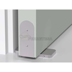 PIVOTANTE CON MUELLE EN-5 1.250mm./100Kg. CON FIJACIÓN A 90º