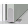 PIVOTANTE CON MUELLE EN-5 1.250mm./100Kg. CON FIJACIÓN A 90º