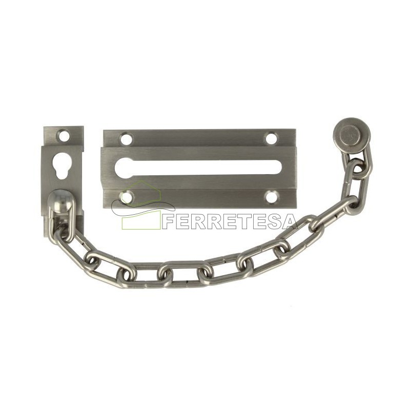 CADENA SEGURIDAD 1 CROMADO MATE