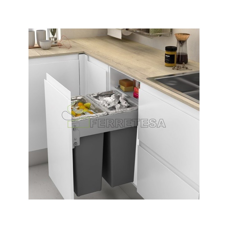CUBO BASURA ECOLOGICO 450F 35/35 LITROS