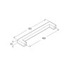 MANILLON DOBLE CUAD 25/400 INOX 304 3107