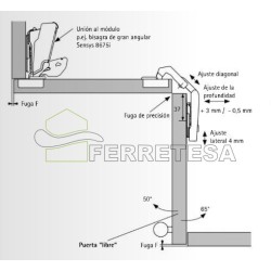 BISAGRA RINCONERA INTERMAT 9930 TH52