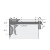 ENGANCHE BALDAS PARA GUIAS QUADRO