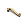 TIRADOR 7421/96mm LATON CEPILLADO