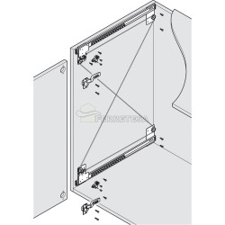 HERRAJE PUERTA MUEBLE ESCAMOTEABLE 650mm