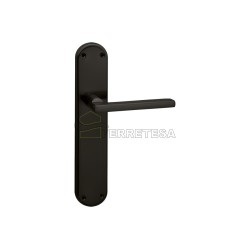 MANIVELA PLACA ELEGANT NEGRA 4239 ZAMAK