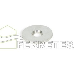 PLACA 17mm C/AGUJERO CIERRE MAGNETICO