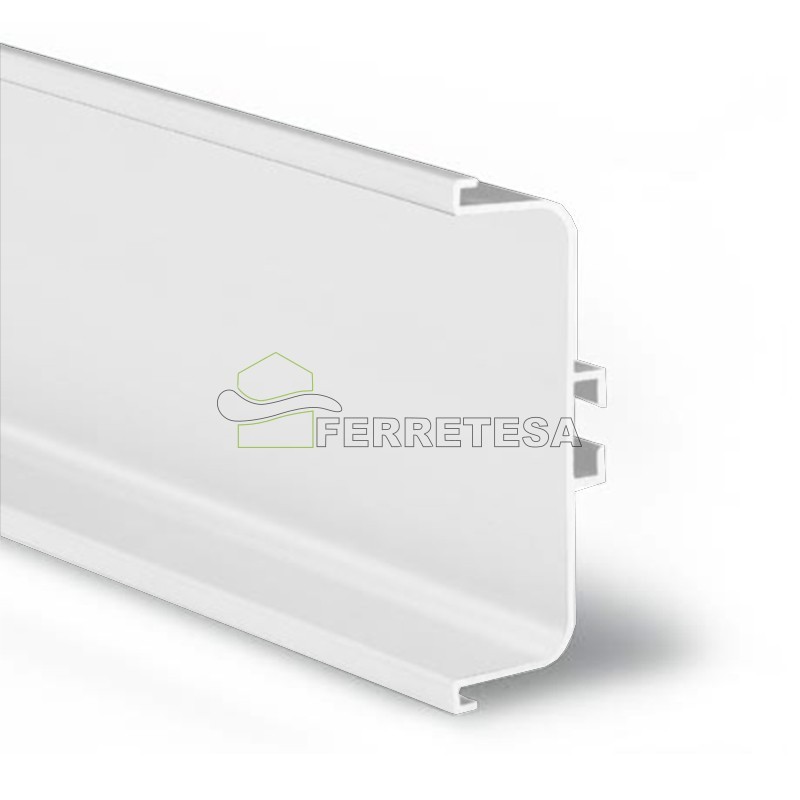 PERFIL HORIZONTAL CHEF"C" BLANCO 3,95m