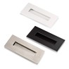 CAZOLETA 3790 RECTANGULAR 155x73 NEGRO