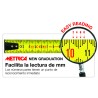 FLEXOMETRO METRICA NEW GRADUAC. 25mmx5m.