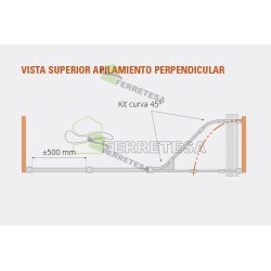 CARRIL SIGMA DE 2Mts. COMPLETO
