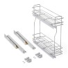 BOTELLERO LATERAL EXTRAIBLE SUPRAMAX 200mm SOFT CROMO