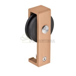 SISTEMA CORREDERA MADERA CHARRIOT 1700 BRONCE