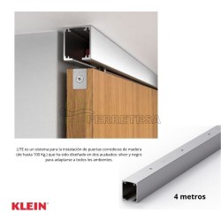 CARRIL LITE100 4m ALUM...