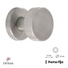 POMO FIJO 8211 CON ROSETA 5013 INOX 304