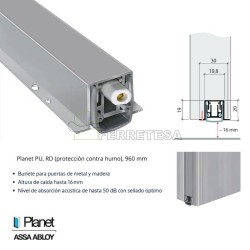 BURLETE PU SILICONA 50Db...