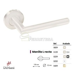 MANIVELA C/R Ø50 L RECTA...