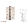 BISAGRA MUELLE 53 SA 120mm 2 Und INOX JUSTOR