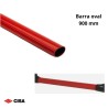 BARRA OVAL ANTIPANICO 107007 900mm ROJA