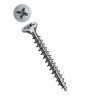 TORNILLO SPAX UNIVERSAL ROSCA COMPLETA, CABEZA PLANA POZIDRIV,  PLATEADO WIROX